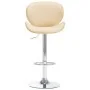Taburete de cocina cuero sintético color crema de vidaXL, Taburetes de cocina - Ref: Foro24-287411, Precio: 154,89 €, Descuen...