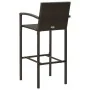 Küchenhocker 2 Stück synthetisches Rattan braun von vidaXL, Gartenstühle - Ref: Foro24-313451, Preis: 99,89 €, Rabatt: %