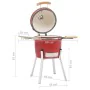 Keramik-Kamado-Räuchergrill 81 cm von vidaXL, Grillen - Ref: Foro24-316096, Preis: 466,15 €, Rabatt: %
