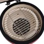 2-in-1-Kamado-Räuchergrill aus roter Keramik, 56 cm von vidaXL, Grillen - Ref: Foro24-316095, Preis: 245,10 €, Rabatt: %