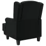 Black fabric armchair with footrest stool by vidaXL, Armchairs - Ref: Foro24-320153, Price: 285,27 €, Discount: %