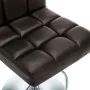 Kitchen stools 2 units brown synthetic leather by vidaXL, Kitchen stools - Ref: Foro24-323636, Price: 133,15 €, Discount: %
