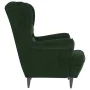 Dunkelgrüner Samtsessel von vidaXL, Sessel - Ref: Foro24-324061, Preis: 223,52 €, Rabatt: %