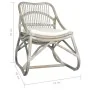Gray linen rattan chair by vidaXL, Armchairs - Ref: Foro24-325482, Price: 139,03 €, Discount: %