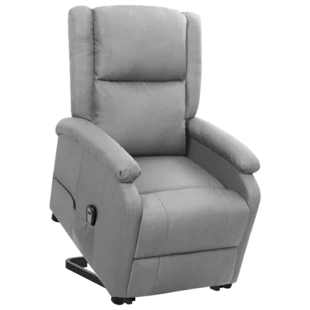 Liftable light gray fabric armchair by vidaXL, Armchairs - Ref: Foro24-329699, Price: 344,58 €, Discount: %