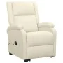 Cream fabric lifting armchair by vidaXL, Armchairs - Ref: Foro24-329708, Price: 344,55 €, Discount: %