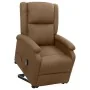 Hochklappbarer Sessel aus braunem Stoff von vidaXL, Sessel - Ref: Foro24-329703, Preis: 319,39 €, Rabatt: %
