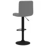 Taburetes de cocina 2 unidades terciopelo gris oscuro de vidaXL, Taburetes de cocina - Ref: Foro24-334306, Precio: 110,34 €, ...