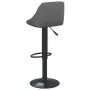 Dunkelgraues Samt-Küchenhocker von vidaXL, Küchenhocker - Ref: Foro24-335339, Preis: 86,84 €, Rabatt: %