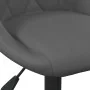 Dunkelgraues Samt-Küchenhocker von vidaXL, Küchenhocker - Ref: Foro24-335339, Preis: 86,84 €, Rabatt: %
