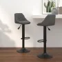 Kitchen stools 2 units dark gray velvet by vidaXL, Kitchen stools - Ref: Foro24-335350, Price: 129,58 €, Discount: %