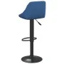 Taburetes de cocina 2 unidades terciopelo azul de vidaXL, Taburetes de cocina - Ref: Foro24-335353, Precio: 139,76 €, Descuen...