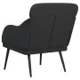 Sillón de cuero sintético negro 63x76x80 cm de vidaXL, Sillones - Ref: Foro24-351424, Precio: 103,30 €, Descuento: %