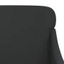 Sillón de cuero sintético negro 63x76x80 cm de vidaXL, Sillones - Ref: Foro24-351424, Precio: 103,30 €, Descuento: %