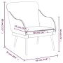 Schwarzer Kunstledersessel 63x76x80 cm von vidaXL, Sessel - Ref: Foro24-351424, Preis: 103,30 €, Rabatt: %