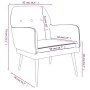 Dunkelgrüner Samtsessel 62x79x79 cm von vidaXL, Sessel - Ref: Foro24-351406, Preis: 89,07 €, Rabatt: %