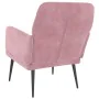 Pink velvet armchair 62x79x79 cm by vidaXL, Armchairs - Ref: Foro24-351407, Price: 93,97 €, Discount: %