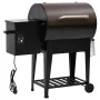 Pellet barbecue with black iron lower shelf 94 cm by vidaXL, Barbecues - Ref: Foro24-360068, Price: 450,25 €, Discount: %