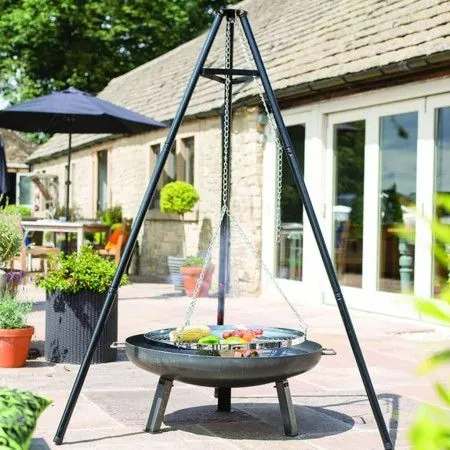 RedFire Parrilla con trípode negro 172 cm BBQ TRIPOD de RedFire, Barbacoas - Ref: Foro24-411811, Precio: 111,91 €, Descuento: %