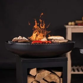 RedFire Outdoor griddle grill Matanzas in matte black steel by RedFire, Barbecues - Ref: Foro24-428834, Price: 349,17 €, Disc...