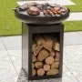 RedFire Outdoor griddle grill Matanzas in matte black steel by RedFire, Barbecues - Ref: Foro24-428834, Price: 349,17 €, Disc...