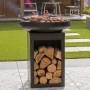 RedFire Outdoor griddle grill Matanzas in matte black steel by RedFire, Barbecues - Ref: Foro24-428834, Price: 349,17 €, Disc...