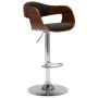 Küchenhocker 2 Stück gebogenes Holz und grauer Stoff von vidaXL, Küchenhocker - Ref: Foro24-3052713, Preis: 261,98 €, Rabatt: %