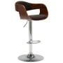Kitchen stools, 2 units, curved wood and gray fabric. by vidaXL, Kitchen stools - Ref: Foro24-3052713, Price: 261,98 €, Disco...