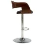 Küchenhocker 2 Stück gebogenes Holz und grauer Stoff von vidaXL, Küchenhocker - Ref: Foro24-3052713, Preis: 261,98 €, Rabatt: %