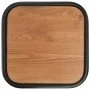 Kitchen stools 4 pcs solid pine wood and black steel by vidaXL, Kitchen stools - Ref: Foro24-3054556, Price: 187,66 €, Discou...