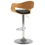 Küchenhocker, 2 Stück, gebogenes Holz, schwarzes Kunstleder von vidaXL, Küchenhocker - Ref: Foro24-3052715, Preis: 282,84 €, ...