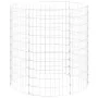 Circular galvanized steel gabion post Ø100x100 cm by vidaXL, fence panels - Ref: Foro24-152018, Price: 74,72 €, Discount: %