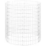Circular galvanized steel gabion post Ø100x100 cm by vidaXL, fence panels - Ref: Foro24-152018, Price: 74,72 €, Discount: %