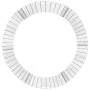 Circular galvanized steel gabion post Ø100x100 cm by vidaXL, fence panels - Ref: Foro24-152018, Price: 74,72 €, Discount: %