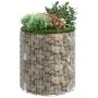 Circular galvanized steel gabion post Ø100x100 cm by vidaXL, fence panels - Ref: Foro24-152018, Price: 74,72 €, Discount: %