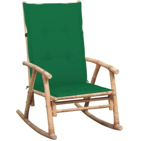 Schaukelstuhl mit Bambuskissen von vidaXL, Gartenstühle - Ref: Foro24-3063908, Preis: 149,63 €, Rabatt: %