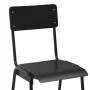 Küchenhocker 4 Stück aus Sperrholz und schwarzem Stahl von vidaXL, Küchenhocker - Ref: Foro24-3054566, Preis: 406,09 €, Rabat...