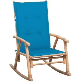 Schaukelstuhl mit Bambuskissen von vidaXL, Gartenstühle - Ref: Foro24-3063907, Preis: 139,21 €, Rabatt: %