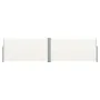 Cream-colored retractable side awning 160x600 cm by vidaXL, Umbrellas - Ref: Foro24-42179, Price: 71,29 €, Discount: %