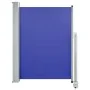 Retractable blue garden side awning 100x300 cm by vidaXL, Umbrellas - Ref: Foro24-48341, Price: 61,65 €, Discount: %