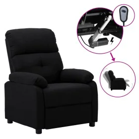 Black Fabric Power Recliner by vidaXL, Armchairs - Ref: Foro24-3073804, Price: 208,94 €, Discount: %
