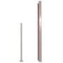 Garden or terrace side awning 160x300 cm red by vidaXL, Umbrellas - Ref: Foro24-41046, Price: 71,50 €, Discount: %