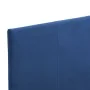 Estructura de cama de tela azul 90x200 cm de vidaXL, Camas y somieres - Ref: Foro24-280951, Precio: 100,30 €, Descuento: %