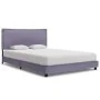 Light gray fabric bed frame 140x200 cm by vidaXL, Beds and slatted bases - Ref: Foro24-280988, Price: 156,91 €, Discount: %