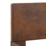 Estructura de cama de cuero sintético marrón 120x200 cm de vidaXL, Camas y somieres - Ref: Foro24-285476, Precio: 146,72 €, D...