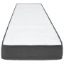 Box spring bed dark gray fabric 100x200 cm by vidaXL, Beds and slatted bases - Ref: Foro24-3054722, Price: 292,32 €, Discount: %