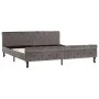 Grauer Samtbettrahmen 180x200 cm von vidaXL, Betten und Lattenroste - Ref: Foro24-288562, Preis: 343,71 €, Rabatt: %