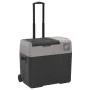 Black and gray polypropylene refrigerator with wheels and adapter 30 L by vidaXL, Refrigerators - Ref: Foro24-3154635, Price:...