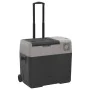 Schwarzer und grauer Polypropylen-Kühlschrank mit Rädern und Adapter 30 L von vidaXL, Kühlschränke - Ref: Foro24-3154635, Pre...