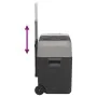 Black and gray polypropylene refrigerator with wheels and adapter 30 L by vidaXL, Refrigerators - Ref: Foro24-3154635, Price:...